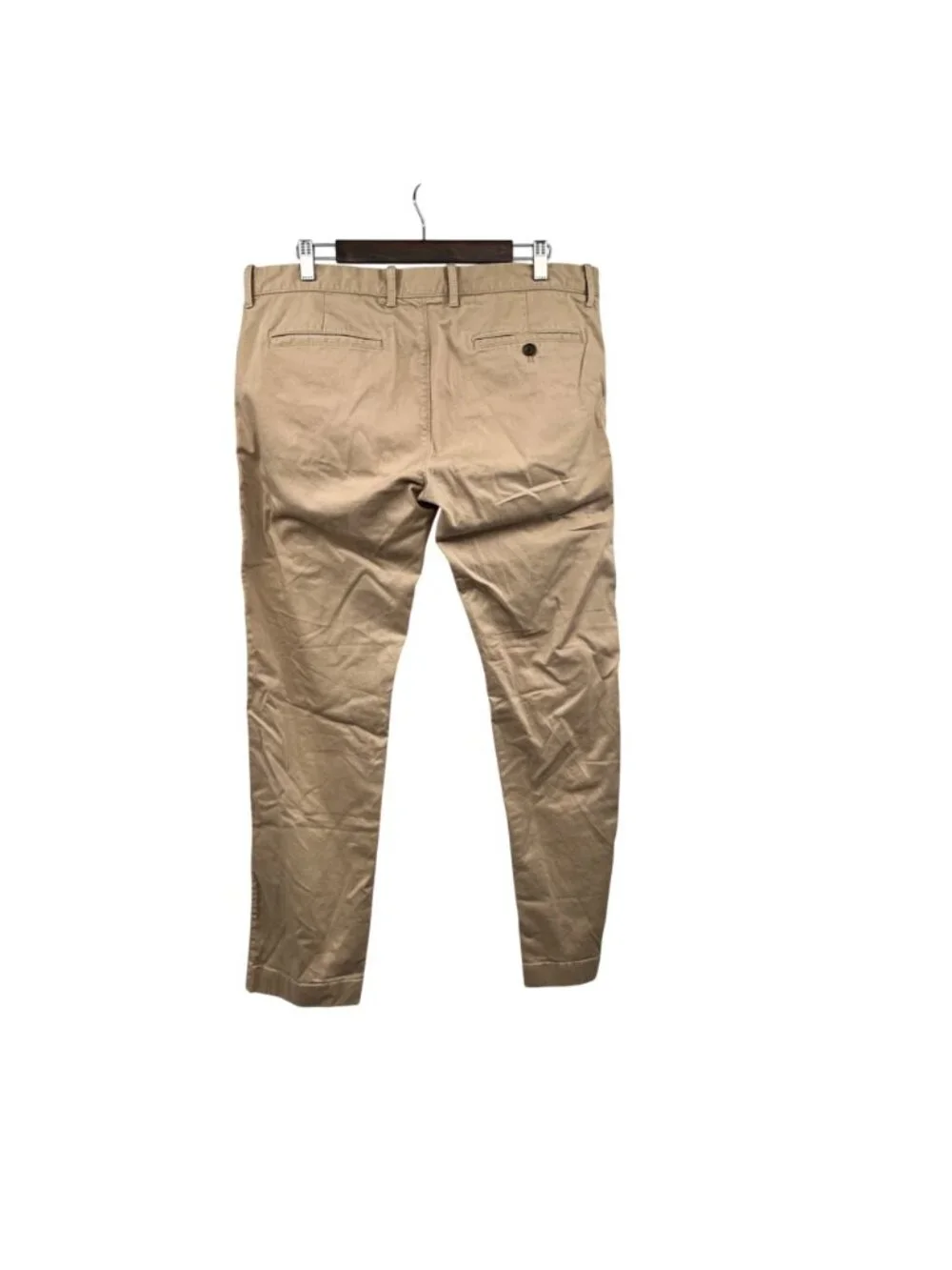J. Crew Mens Slim Fit Khaki Pants Flex Flat Front Size 36x32